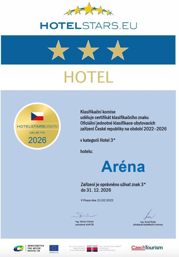Hotel Arena Brumov Zewnętrze zdjęcie